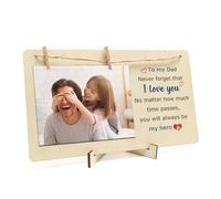 LmashRbaiw Dad Gift from Daughter Son, Gifts for Dad Birthday Christmas Valentine's Easter Day Father's Day Photo Frames Gifts Presents