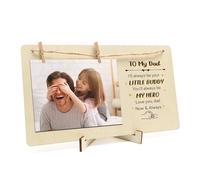 LmashRbaiw Dad Gift, Gifts for Dad Birthday Christmas Valentine's Day Father's Day Easter Photo Frames Gifts Presents from Daughter Son