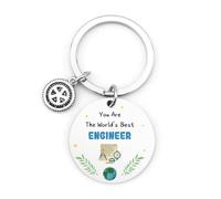 LmashRbaiw Engineer Gifts for Men Engineering Gifts Keyring for Engineer Colleagues Friends Husband Boyfriend Christmas Easter Birthday