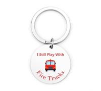 LmashRbaiw Fire Fighter Gifts Keyring Appreciation Gifts for Firefighters Fire Fighters Thank You Presents Fireman Graduation Gift for Dad Husband Boyfriend Christmas Easter Birthday