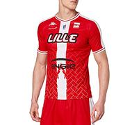 LMBC Lille Official Away Shirt 2019-2020 Unisex, Unisex_Adult, Maillot_EXT_Lille, red, XXXXL