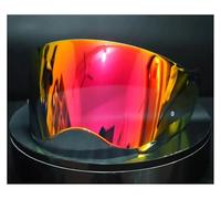 LMBN Motorcycle Helmet Visor Lens, CNS-2 Helmet Visor for SHOEI Hornet ADV Rally Motorcycle Glasses Motorbike Night Vision Visor(Red)(Red)