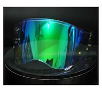 LMBN Motorcycle Helmet Visor Lens, CNS-2 Helmet Visor for SHOEI Hornet ADV Rally Motorcycle Glasses Motorbike Night Vision Visor(Red)(Revo Green)