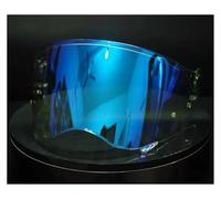 LMBN Motorcycle Helmet Visor Lens, CNS-2 Helmet Visor for SHOEI Hornet ADV Rally Motorcycle Glasses Motorbike Night Vision Visor(Red)(Revo Blue)