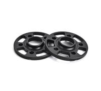 LMCMGIGOLK Wheel Spacers 2 Pieces Aluminum Alloy 5x112 CB 66.6mm Black Wheel Spacers Rims Hub Adapters Forged Wheel Hub Centric Rings(Black 12mm 2PCS)
