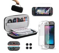 Lmcpa Carry Case Compatible with 2025 Nintendo Switch 2, Nintendo Switch 2 Accessories Bundle Include Nintendo Switch 2 Travel Case, Screen Protector, Clear Protective Cover, Thumb Grip