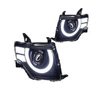 LMCVCKLIMX Headlight Assembly Car For Pajero V97 2006-2021 Head Lights V93 Headlights DRL 12V Bi Xenon Bulbs Accessory Lamp Car Headlight(Left Hand Drive)