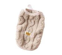 LMDO Soft Cozy Cat Clothes Autumn Winter Warm Fleece Sweatshirt For Small Dogs Puppy Kitten Jacket Coat Pet Sphynx Costume Sweater(1,XL)
