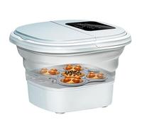 LMEIL Collapsible Foot Spa Electric Rotary Massage Therapy LED Display, Home Pedicure Feet Baths & Spas, Digital Temperature Control, for Comfort Feet, Home Use