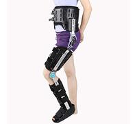 LMEIL Hip, Knee and Ankle Joint Orthosis, ROM Post-op Hip Abduction Brace,Adjustable Leg Stabilizer - Fits Most Unisex
