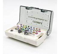 LMEIL Prosthetic Kit Dental Implant Restoration Tool Torque Screwdrivers Wrench Repair Tools Instrument Tooth Drill Equipment Teeth Cleaning Tool for Dentist, Home Pet Oral Care Set