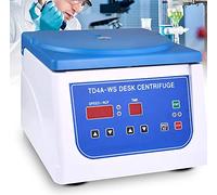 LMEILI Desktop Centrifuge Machine, Digital Display PRP Centrifuge, 500~4000 RPM Adjustable, Accommodate 12 * 15ml Test Tubes, Suitable for 2-5-7-10ml Blood Collection Tube