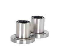 LMF12UU 6PCS/lot Round Flange Linear Ball Bearing 12X21X30 For 3D Printer SMF12UU Kande Bearings
