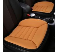 LmfSs Car Seat Cushions Suitable for Hyundai i10 / i20 / i30 / i40 / ix25 / ix35 / Accent/Bayon/Kona, Featuring Ergonomic Memory Foam Hip Pads To Relieve Sciatica, Reduce Stress,4 Orange