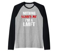 LMFT Therapist Gifts Marriage Counselor Family Therapist Raglan Baseball Tee