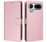 LMFULM® Case for Honor Magic 8 Pro Air LDY-AN00 (6.31 Inch) PU Leather Case Magnetic Phone Protective Cover Wallet Stand Cover Flip Case Holster Rose Gold