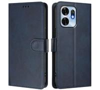 LMFULM® Case for Honor Play 60A NLA-AN00 (6.75 Inch) PU Leather Case Magnetic Phone Protective Cover Wallet Stand Cover Flip Case Holster Blue