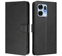 LMFULM® Case for Honor Play 60A NLA-AN00 (6.75 Inch) PU Leather Case Magnetic Phone Protective Cover Wallet Stand Cover Flip Case Holster Black