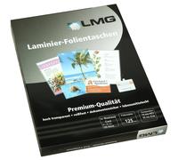 LMG 4250504526216 Business Card Laminating Pouches 2 x 125 Micron; 60 x 90 mm