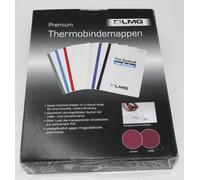 LMG LMG/Bmdlem BEIG R1.5 Thermal Binding Covers Linen Texture Matt Front, Filing Holes Beige 1.5 mm Pack of 50