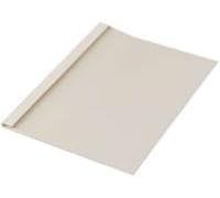 LMG LMG/Bmdlem BEIG R1.5 Thermal Binding Covers Linen Texture Matt Front, Filing Holes Beige 1.5 mm Pack of 50