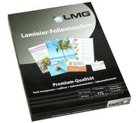 LMG LMG90X130X175 Laminating Pouches 90 x 130 mm 2 x 175 mic Pack of 100