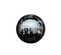 LMGMPOHOYY Car Shift Lever Stick Head 6 Speed Water Drop Shape Forged Real Carbon Fiber Gear Shift Knob for Subaru BRZ for WRX for STI(6spdRR)