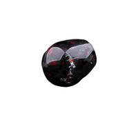 LMGMPOHOYY Car Shift Lever Stick Head Water Drop Shape Forged Carbon Fiber Gear Shift Knob for Focus ST RS for Fiesta Manual(Red)