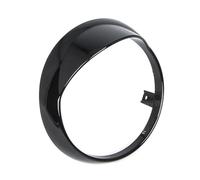 LMGMPOHOYY Cubierta para faro delantero Motorcycle Headlight Cover For Vespa For Primavera 125 150 For Scooter Frame Headlamp Protectivecover Frame Shade Protector Case(Bright Black)