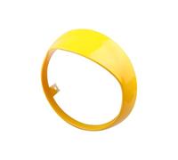 LMGMPOHOYY Cubierta para faro delantero Motorcycle Scooter Headlight For Vespa For Primavera 150 2018-2023 Frame Cover Headlamp Protector Cover Front Light Mask(Yellow)
