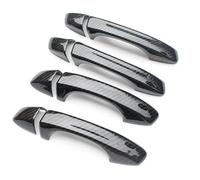 LMHGMUBVR Car Door Lock Latch Cover for G&olf 7 MK7 2013 2014 2015 2016 2017 2018 Trim Sticker Accessories Carbon Fiber Chrome Car Door Handle Cover(Carbon)