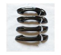 LMHGMUBVR Car Door Lock Latch Cover for G&olf 7 MK7 2013 2014 2015 2016 2017 2020 Accessories Door Handle Cover Trim Plastic Gloss Black(Black 1)