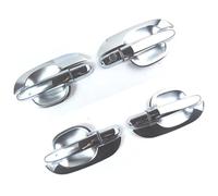 LMHGMUBVR Car Door Lock Latch Cover for Kia for Sportage 2005 2006 2007 2008 2009 2010 2011 2012 2013 Car Door Handle Cover Carbon Fiber Chrome(6)