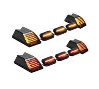 LMHGMUBVR Dynamic Turn Signal Light For Hummer H2 SUV/SUT 2003-2009 Cab Roof Marker Light Side Turn Signal Lights Door Panel Tail Brake & Rear Fog Lamps(10pc Front Rear)