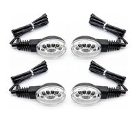 LMHGMUBVR Motorcycle Signal Lights For Kawasaki For KLX125/L For KLX150/L For KLX230/S For KLX250/S/SF For KLX300/SM Flashing Lamp Turn Signal Light Motorcycle Indicator(Clear,4 PCS)