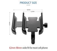 LMHGMUBVR Navigation Bracket Replacement For B&MW For F650GS For F700GS For F800GS For F750GS For F850GS Motorcycle Phone Holder Handlebar GPS Stand Navigation Bracket(Silver 1)