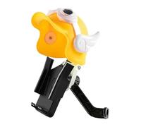 LMHGMUBVR Navigation Bracket Replacement For Bicycle GPS Navigation Bracket Motorcycle Bike Phone Mount Accessory Alloy Universal Rearview Mirror Holder(Yellow)