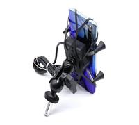 LMHGMUBVR Navigation Bracket Replacement For Suz&uki For GSX-R 600/750/1000 2009-2020 Motorcycle Accessories Mobile Navigation Holder Frame USB GPS Phone Bracket