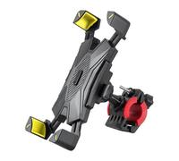 LMHGMUBVR Navigation Bracket Replacement GPS Navigation Bracket Motorcycle Bike Phone Holder Shockproof Elastic Mount Stand 360 View Bicycle 4.8-6.8 Inch(Yellow)