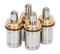 LMHHMIN 4PCS Excavator Joystick Button Replacement Rubber Sealing Alloy Steel Handle Buttons for ZAX EFI