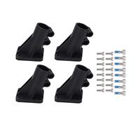 LMHHMIN 4pcs/set 20mm Nylon Tube Joints Tee Durable Three Channel Fixed Connector for RC Plant Drone