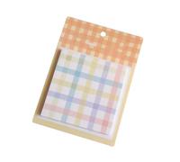 LMHHMIN 50 Sheets Cute Sticky Notes Strong Adhesive Reusable Memo Note Decorative Memo Pad for School Office Library
