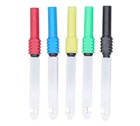 LMHHMIN 5PCS/Set 0.7mm Mini Test Pins Multimeter Probes Wire Piercing Needles with Sheath J.30009