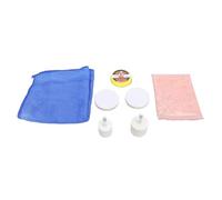LMHHMIN 7Pcs Glass Polishing Set Car Windscreen Scratch Removal Kit Powder Abrasive Disc Polish Pad Felt Wheel