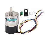 LMHHMIN Brushless Motor Low Speed with Bracket and Speed Control Board CW/CCW DC12V XD-37GB3525 (200rpm/min)