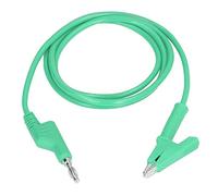 LMHHMIN Clip Test Leads Banana Plug Wire Cable Flexible for Electrical Testing J.70035-1 4mm (Green)