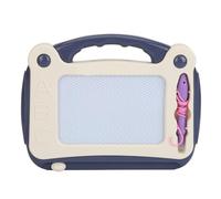 LMHHMIN Erasable Writing Pad ABS Color Magnetic Drawing Board Mini Chalkboard Signs for Beauty Salon (Blue)