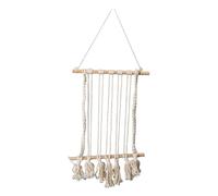 LMHHMIN Hanging Photos Display Macrame Wall Hanging Photos Organizer Cotton Pictures Display for Bedroom Dormitory