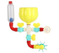 LMHHMIN Kid Pipe Shower Bath Toy Children Rotating Bathtub Toy with Suction Cup Birthday Gift