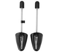 LMHHMIN PROFESSIONAL ADJUSTABLE SHOE TREE MEN WOMEN SHOE STRETCHER SHAPER ACCESSORY BLACK SUPPORT SHOE POLISHING UPPER CREASES HEEL PROTECTION DEFORMATION PP CARBON STEEL MATERIALS (S)